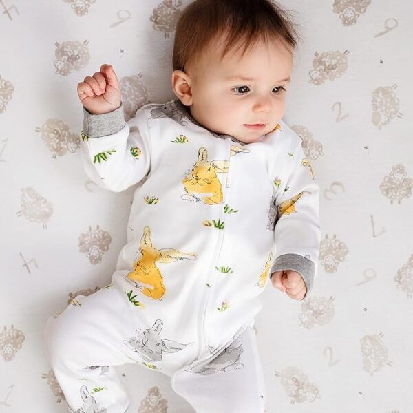 Burt's Bees Baby Boys' Sleep & Play PJs - Image 2