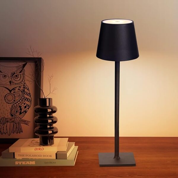 Cordless Table Lamps, 3 Colors Stepless