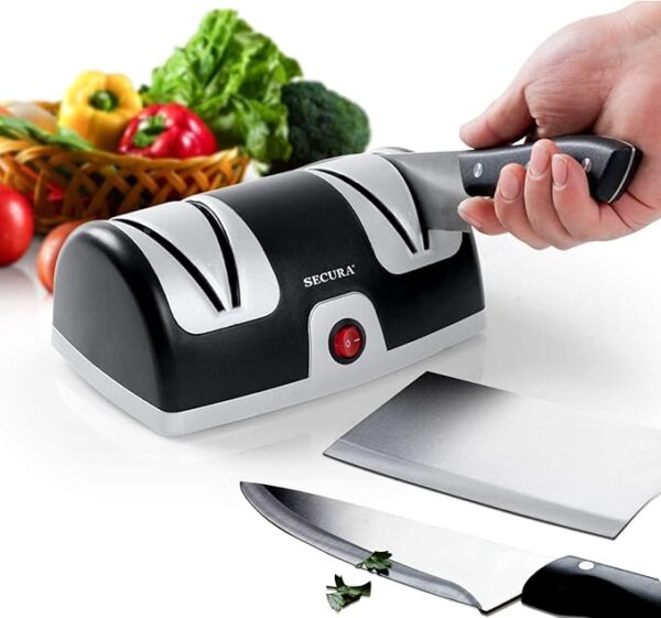 Secura 2-Stage Electric Knife Sharpener with
