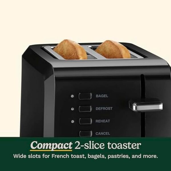 Cuisinart CPT-122BK 2-Slice Compact Plastic - Image 2