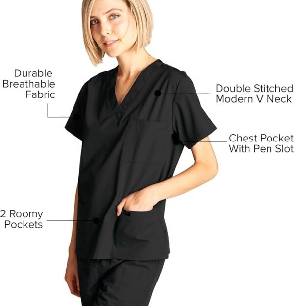 Dagacci Scrubs Medical Uniform Women and - Image 2