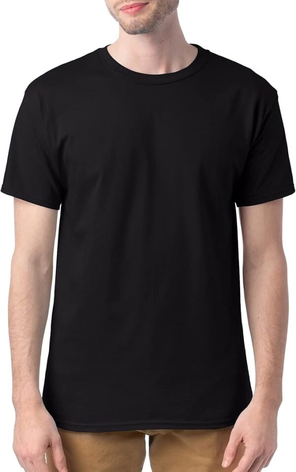 Hanes Men's Short Sleeve Essentials Crewneck - Image 2