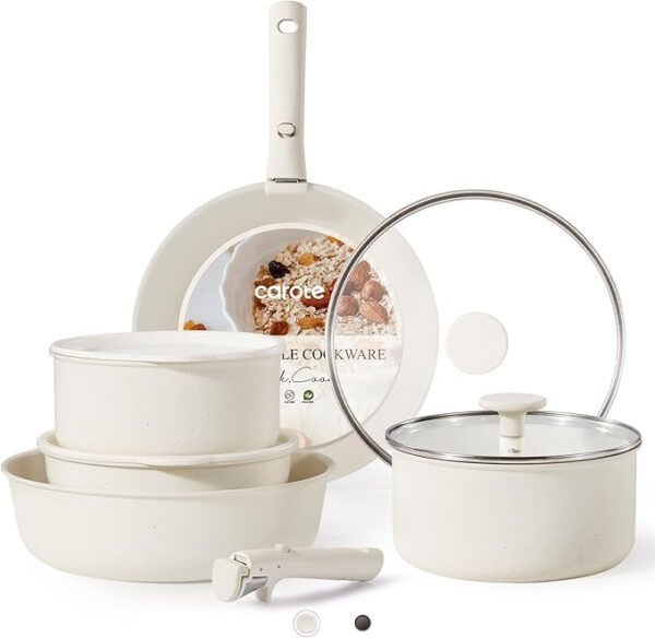 CAROTE Pots and Pans Set Non Stick,