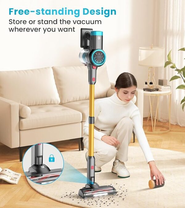 Cordless Vacuum Cleaner, 550W/45Kpa - Image 2