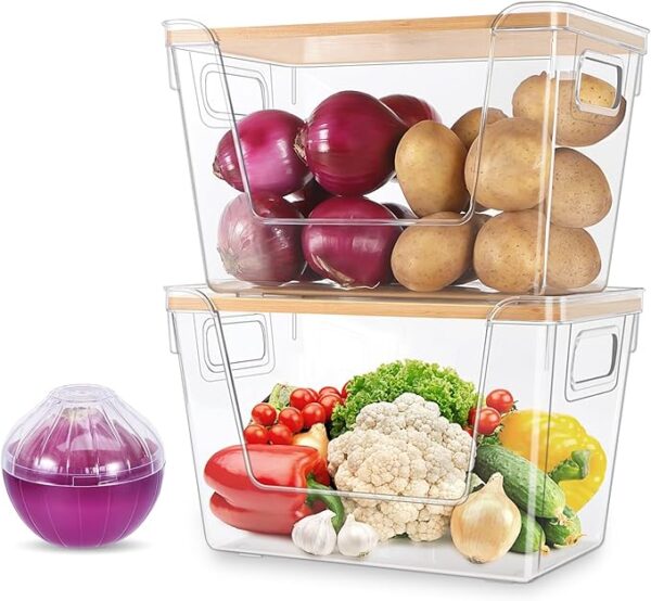 3 Set Pantry Organizers and Storage - Image 2