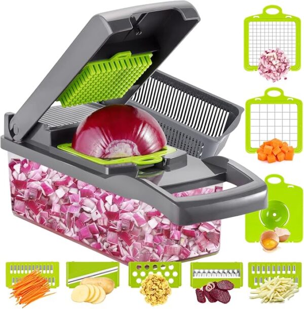 Ourokhome Vegetable Chopper Onion Cutter