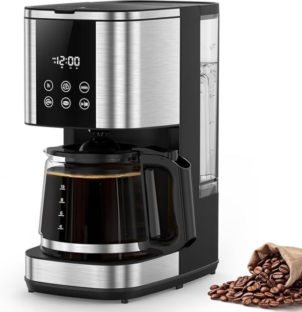 10-Cup Drip Coffee Maker, 24-Hour