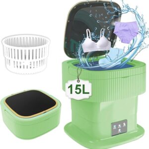 Portable Washing Machine, 15L Mini Foldable