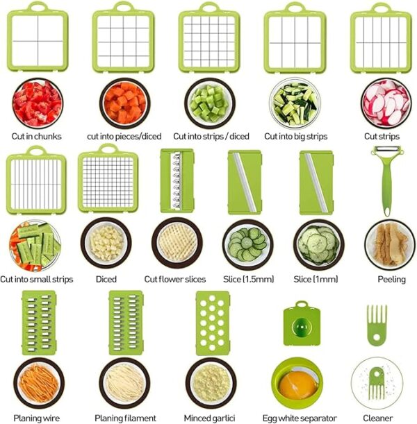 APSARAS Pro-Series18 in1Vegetable Chopper, - Image 2