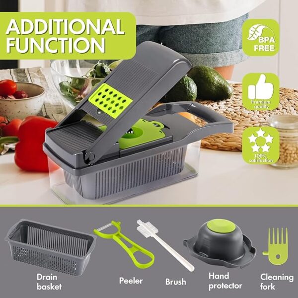 Ourokhome Vegetable Chopper Onion Cutter - Image 3