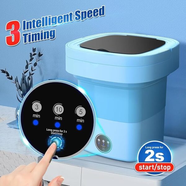 Folding Washing Machine, 11L Mini Washing - Image 2