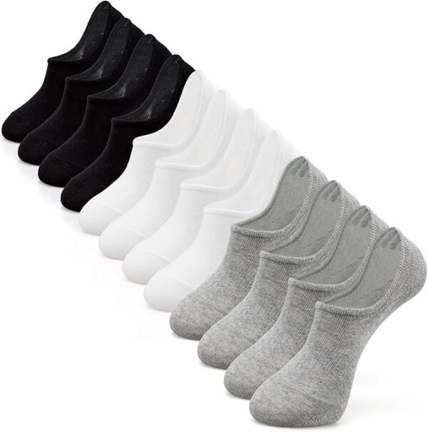 IDEGG No Show Socks Womens and Men Low