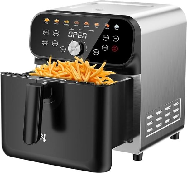 Air Fryer, 6QT Air Fryer Oven with LED Digital