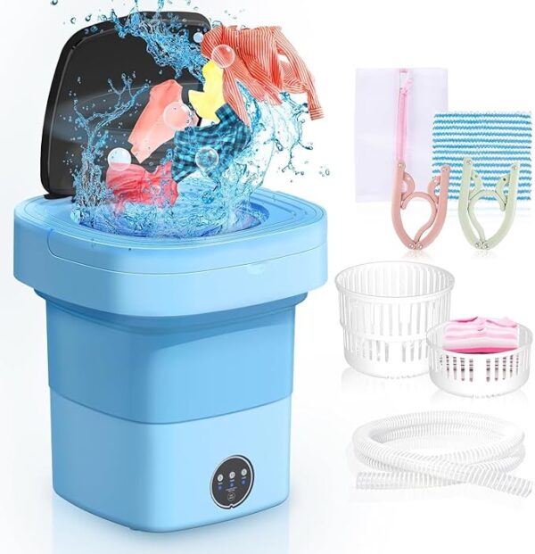 Folding Washing Machine, 11L Mini Washing