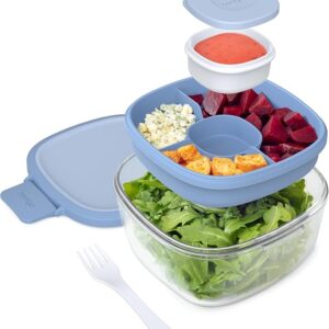 Bentgo Glass All-in-One Salad Container