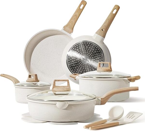 CAROTE 14 Pcs Pots and Pans Set