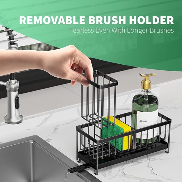 Cisily Sponge Holder for Kitchen Sink,