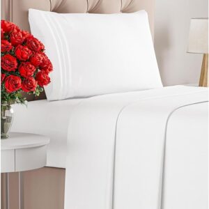 Twin Size 3 Piece Sheet Set - Comfy