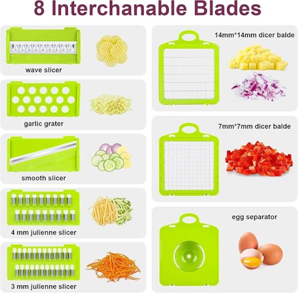 Vegetable Chopper, Onion Chopper, Mandolin - Image 2