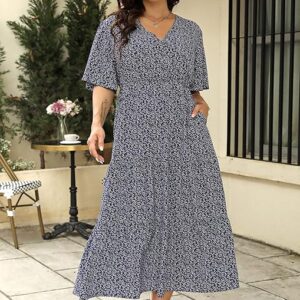 Keluummi Plus Size Wedding Guest Maxi