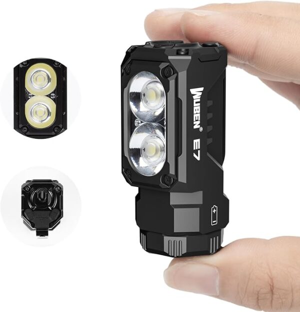 WUBEN E7 1800 Lumen Rechargeable Mini