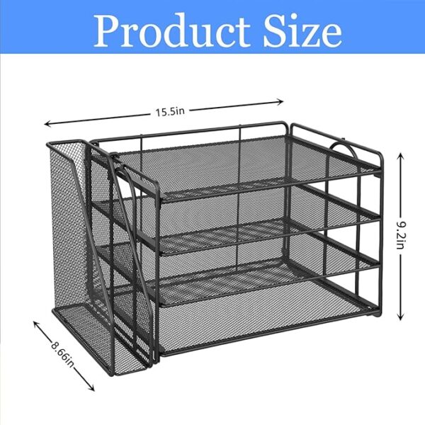 gianotter 4-Tier Paper Organizer with - Image 2