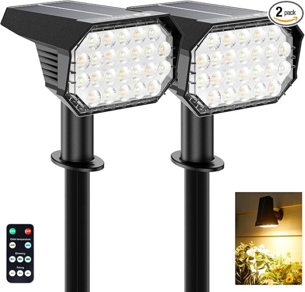 Brightown Solar Lights Outdoor Waterproof