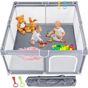 Todale 50”×50” Baby Playpen - Safe Baby Gate