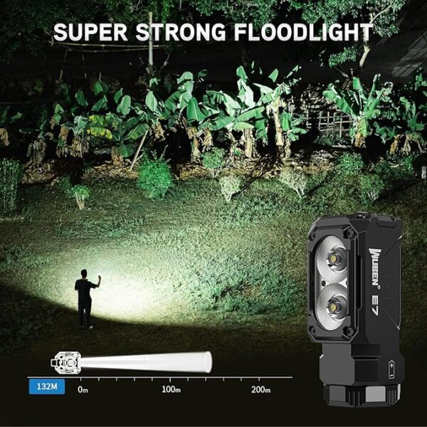 WUBEN E7 1800 Lumen Rechargeable Mini - Image 2
