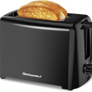 Elite Gourmet ECT1027B Cool Touch Toaster