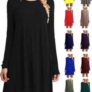 TOPONSKY Women's Casual Plain Simple