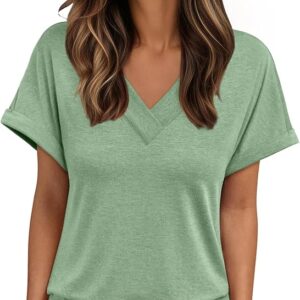 AUTOMET Womens Tops Short Sleeve T Shirt