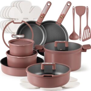 CAROTE 23Pcs Pots and Pans Set Non Stick
