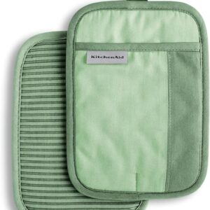 KitchenAid Beacon Two-Tone Non-Slip Pot Holder Set