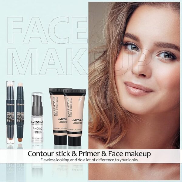 All in One Makeup Kit for Women Full Kit - Image 2