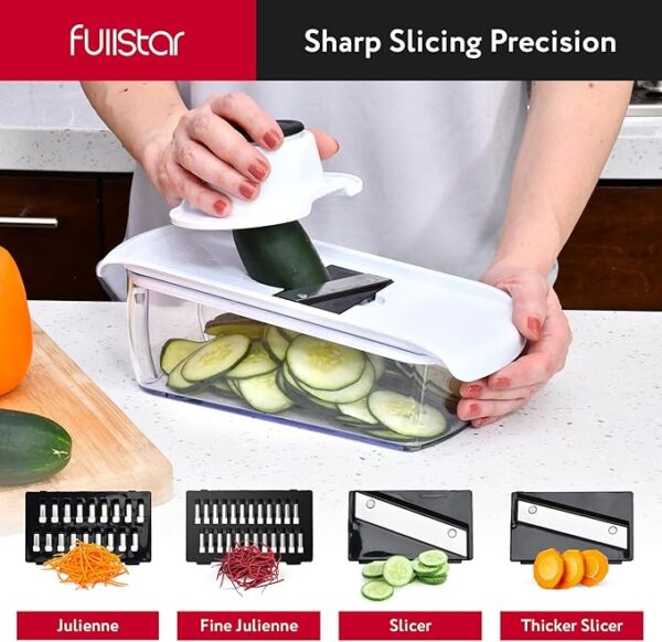 Fullstar Vegetable Chopper, Mandoline Slicer - Cheese Grater - Image 2