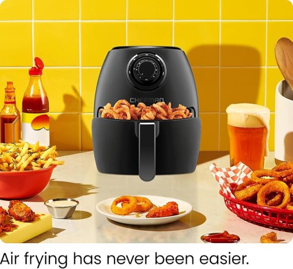 CHEFMAN Small Air Fryer Healthy Cooking, - Image 2
