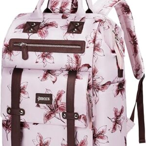 Backpack for Women, 15.6inch Wide Open