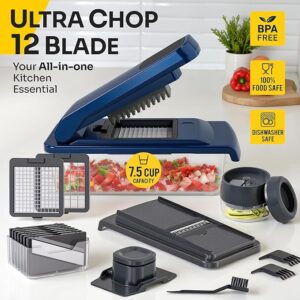 UltraChop All-in-One Vegetable Chopper, Veggie Food Chopper