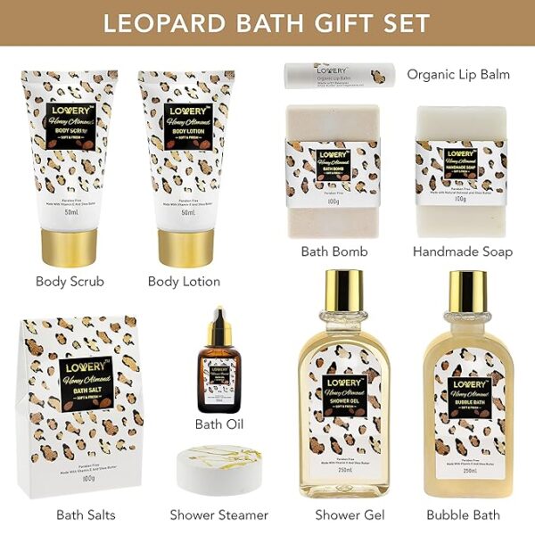 Mothers Day Home Spa Kit in Honey Almond - Image 2