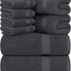 Utopia Towels 8 Piece Premium Towel Set,