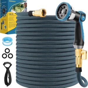Non-Expanding Garden Hose 100 ft, Flexible