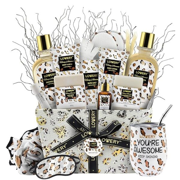 Mothers Day Home Spa Kit in Honey Almond
