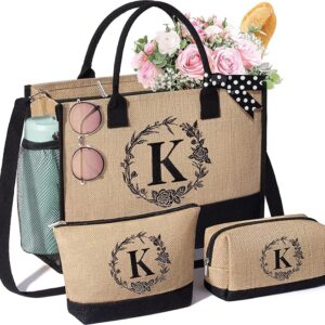 Personalized Gifts for Women Tote Bag, Initial