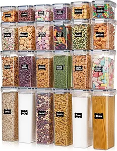 Airtight Food Storage Containers with Lids,