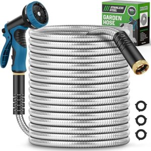 Garden Hose 100FT, Water Hose with 10