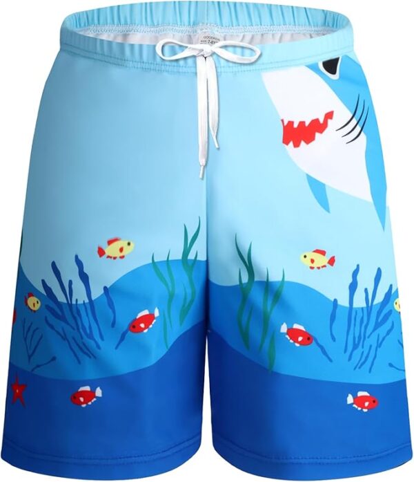 GOODKIDS Boys Swim Trunks Toddler Swim Board Shorts