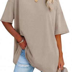 Limited time deal $6.79 15% Off Womens Oversized Tshirts