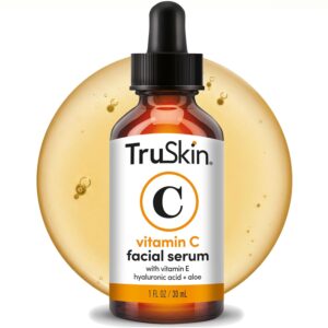 TruSkin Brightening Vitamin C Serum for Face with Hyaluronic Acid
